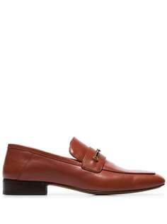 Gucci лоферы Horsebit с логотипом Double G