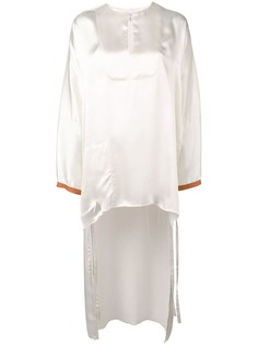 Loewe блузка с асимметричным подолом