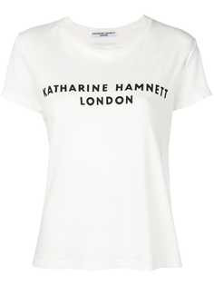 Katharine Hamnett London футболка с логотипом