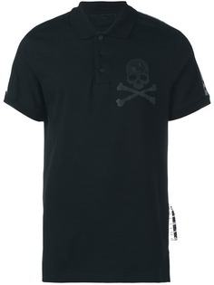 Philipp Plein рубашка-поло с логотипом Skull
