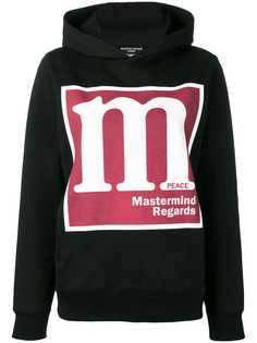 Mastermind Japan худи оверсайз с логотипом