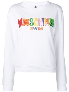 Moschino толстовка с логотипом