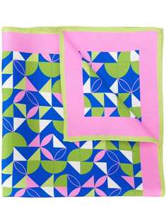 Kiton платок-паше с геометричным принтом