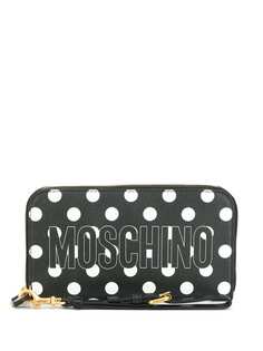 Moschino кошелек с логотипом