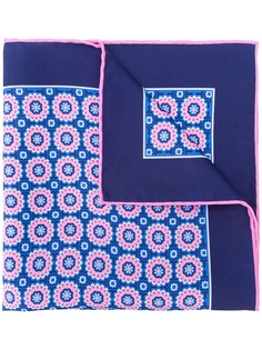 Kiton платок-паше с цветочным принтом