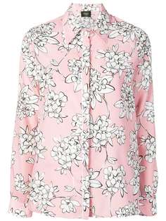 Liu Jo рубашка с цветочным принтом