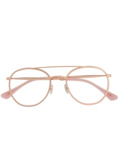 Jimmy Choo Eyewear очки в круглой оправе