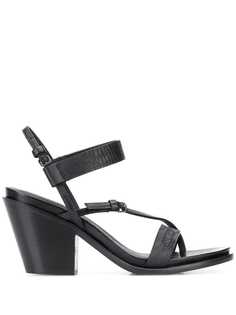 A.F.Vandevorst leather heeled sandals