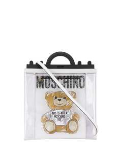 Moschino прозрачная сумка-тоут