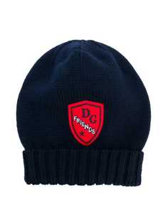 Dolce & Gabbana Kids logo beanie