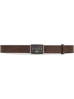 Gucci ремень с логотипом на пряжке