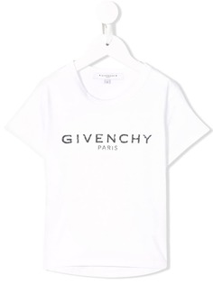 Givenchy Kids футболка с логотипом