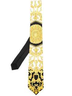 Versace галстук с принтом в стиле барокко