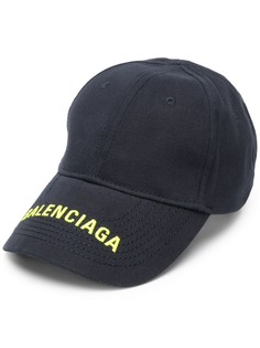 Balenciaga кепка с вышивкой логотипа