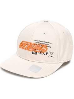 Heron Preston бейсбольная кепка с вышитым логотипом