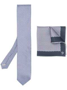 Canali галстук и платок-паше