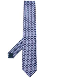 Lanvin галстук с геометричным узором