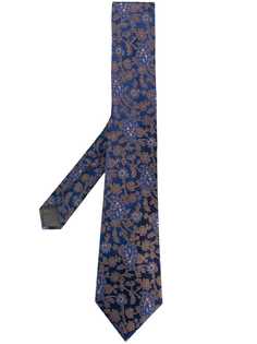 Canali галстук с принтом пейсли