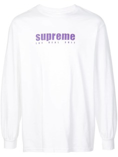 Supreme футболка с логотипом