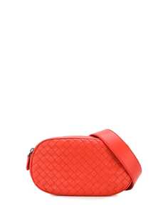 Bottega Veneta плетеная поясная сумка