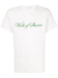 Walk Of Shame футболка с круглым вырезом и вышитым логотипом