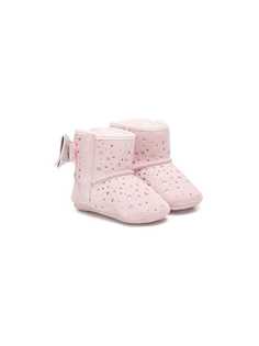Ugg Australia Kids угги-пинетки с аппликациями