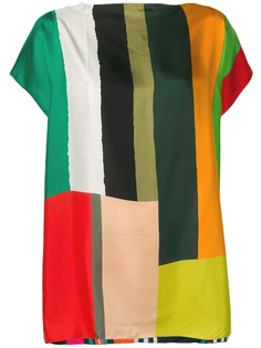 Pierre-Louis Mascia блузка в стиле колор-блок