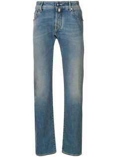 Jacob Cohen джинсы с эффектом потертости