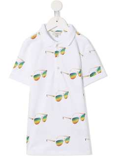 Paul Smith Junior рубашка-поло с принтом