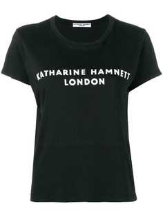 Katharine Hamnett London футболка с логотипом