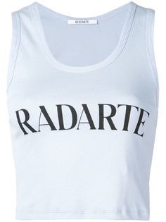 Rodarte Radarte print tank top
