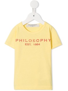 Philosophy Di Lorenzo Serafini Kids футболка с логотипом