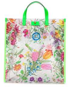 Gucci сумка-тоут с принтом Flora