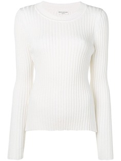 Sonia Rykiel вязаный джемпер в рубчик