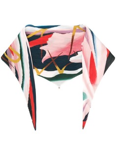 Issey Miyake платок в рубчик