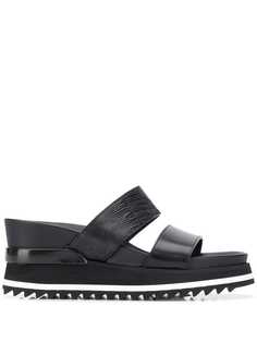 A.F.Vandevorst crocodile effect strap sandals