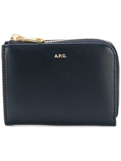 A.P.C. кошелек с круговой молнией