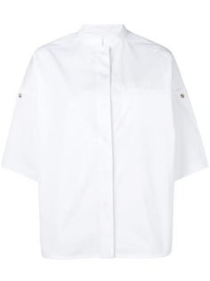 Yves Salomon рубашка с манжетами на рукавах