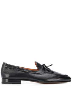 Santoni лоферы с узлом