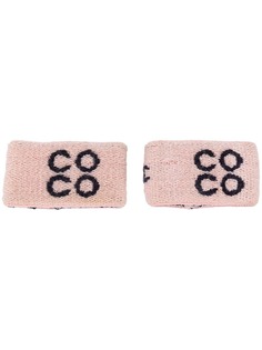 Chanel Vintage манжеты с логотипом