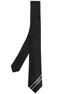 Givenchy фактурный галстук с логотипом