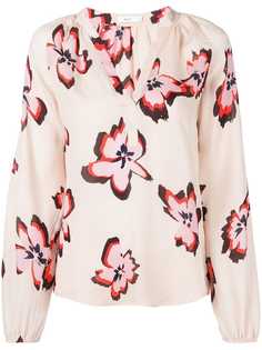 A.L.C. блузка с цветочным принтом