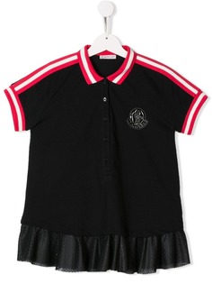 Moncler Kids TEEN contrast trim polo shirt