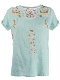 Local embroidered detail blouse