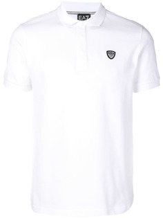 Ea7 Emporio Armani рубашка-поло с короткими рукавами и логотипом