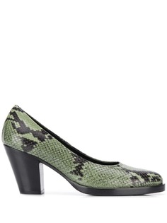 A.F.Vandevorst snakeskin effect pumps