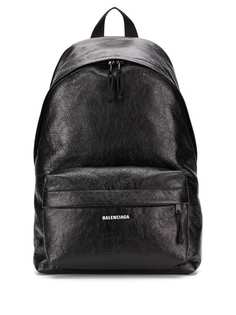 Balenciaga logo printed backpack