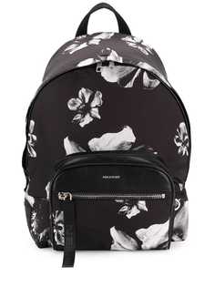 Neil Barrett floral print backpack