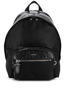 Neil Barrett snakeskin embellished backpack