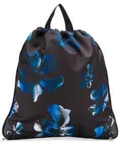 Neil Barrett floral print backpack